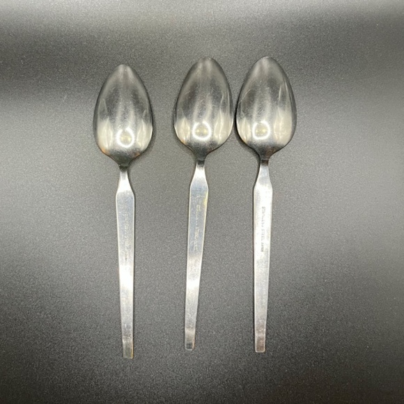 3 Vintage Riviera Stainless “CORDOVA”  replacement spoons - Flatware -Japan - Picture 6 of 6